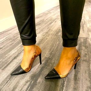 Snakeskin High Heels by Zara